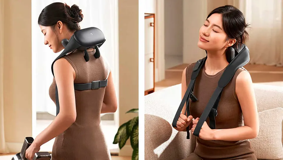 Массажер для шеи и плеч Xiaomi Mijia Smart Neck and Shoulder Massager (6)