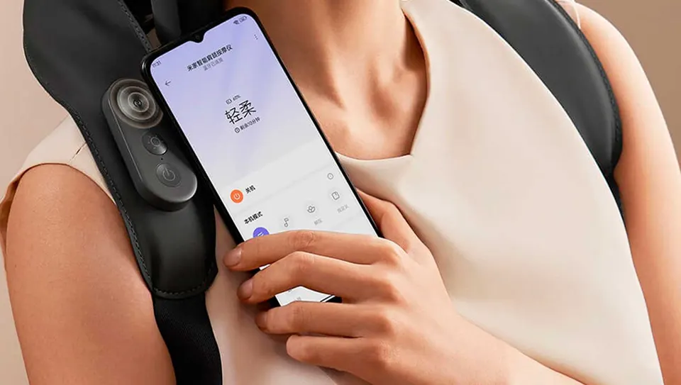 Массажер для шеи и плеч Xiaomi Mijia Smart Neck and Shoulder Massager (5)