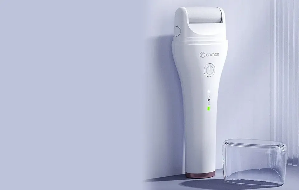 Электрическая роликовая пилка для ног и педикюра Enchen Rock Electric Foot Callus Remove (2)