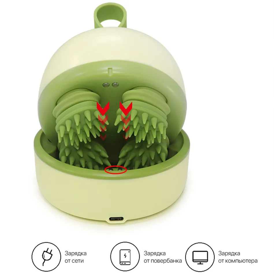 Массажер для головы электрический Smart Scalp SPA (3)