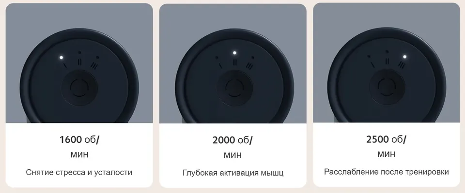 Портативный массажер Xiaomi Massage Gun Mini (11)