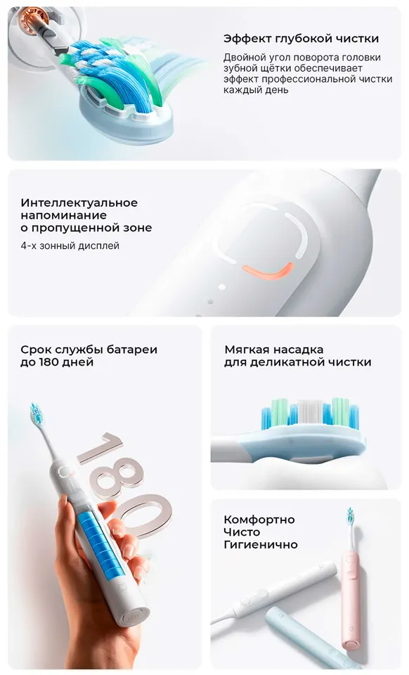 Электрическая зубная щетка Xiaomi Sonic Sweep (2)