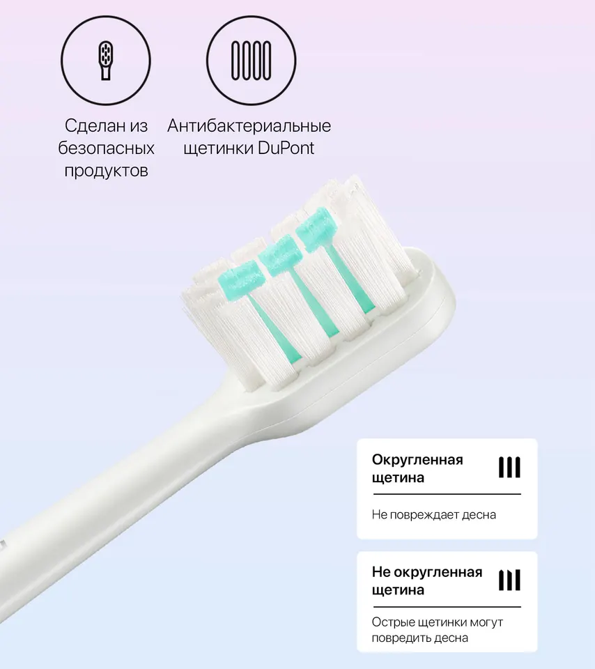 Электрическая зубная щетка Xiaomi Mijia T200C Electric Toothbrush (2)