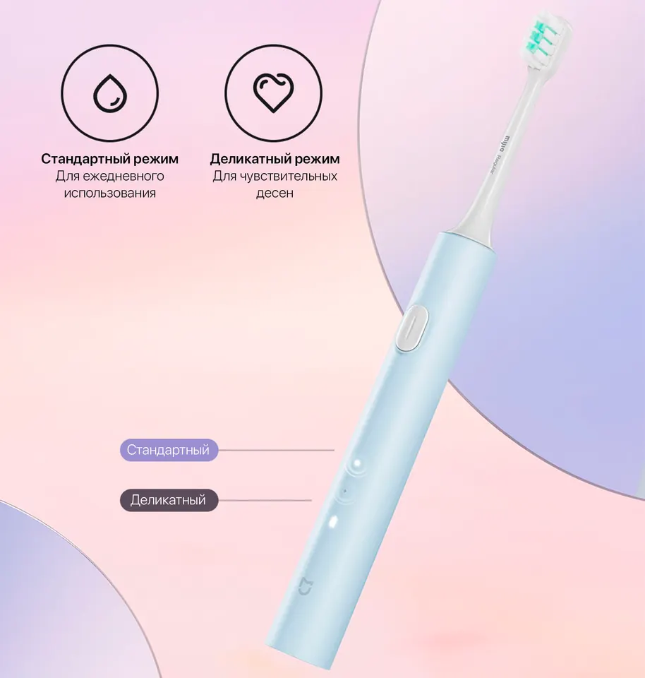 Электрическая зубная щетка Xiaomi Mijia T200C Electric Toothbrush (3)
