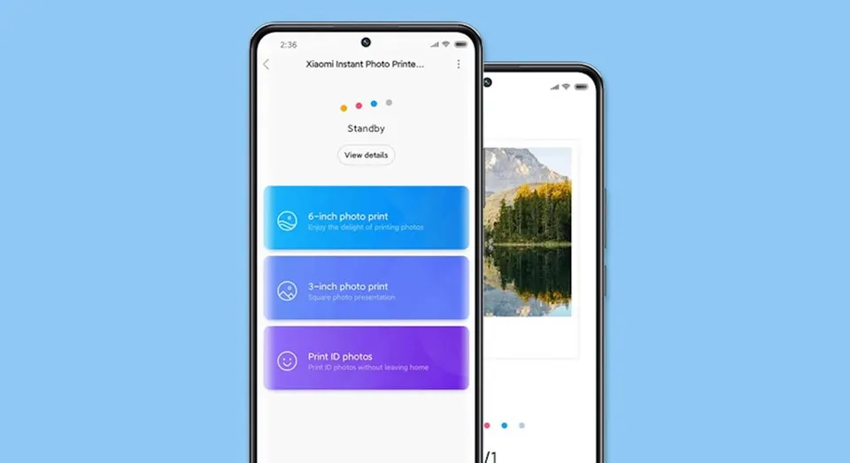Фотопринтер Xiaomi Instant Photo Printer 1S Set (6)