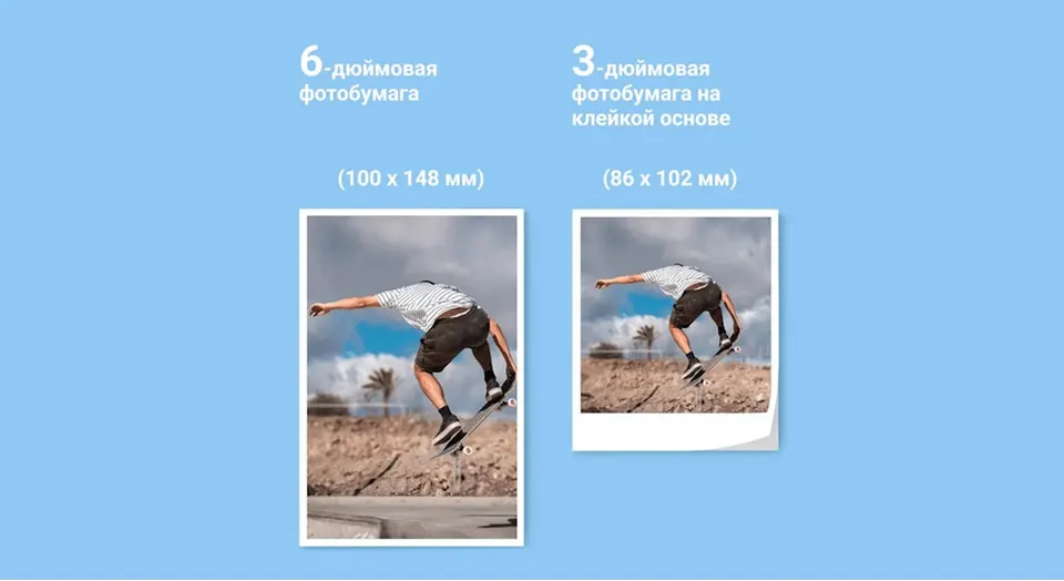 Фотопринтер Xiaomi Instant Photo Printer 1S Set (2)