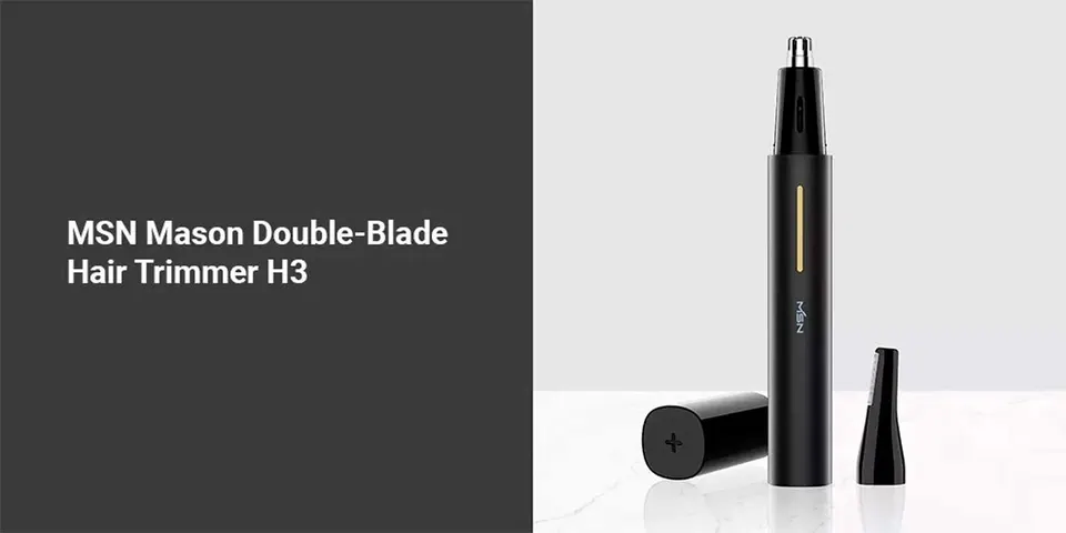 Триммер для носа Xiaomi MSN Mason Double-Blade Hair Trimmer H3 (1)