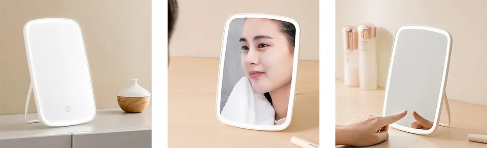 Зеркало для макияжа Jordan Judy Tri-color Led Makeup Mirror (NV505) (1)