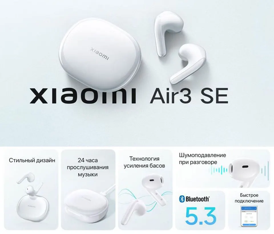 Беспроводные наушники Xiaomi Air 3 SE (1)