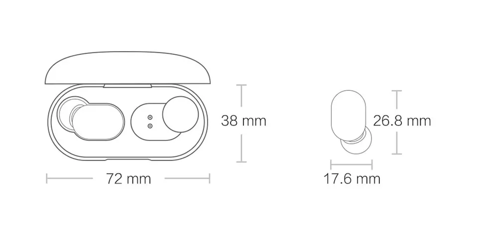 Беспроводные наушники Xiaomi Haylou GT1 Pro (12)