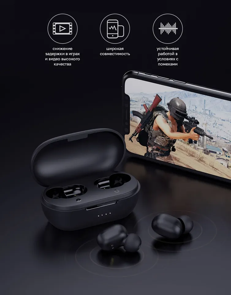 Беспроводные наушники Xiaomi Haylou GT1 Pro (5)