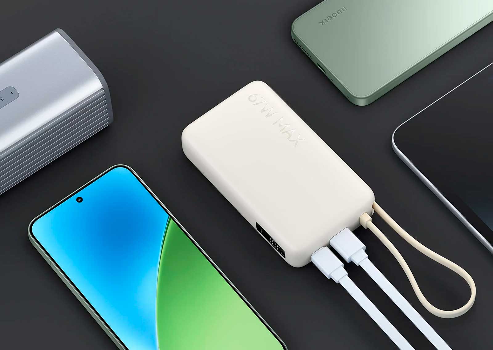 Внешний аккумулятор Xiaomi Power Bank 10000 mAh 67W (7)
