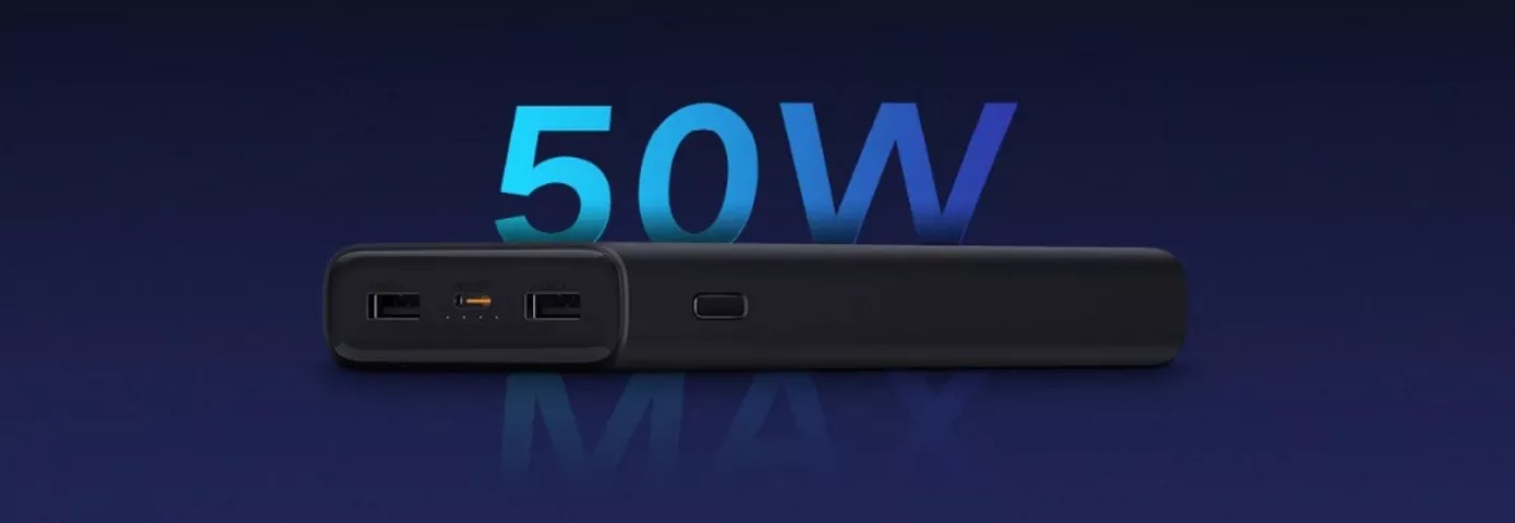 Внешний аккумулятор Xiaomi Power Bank 3 Super Flash Charge 20000 mAh 50W (1)