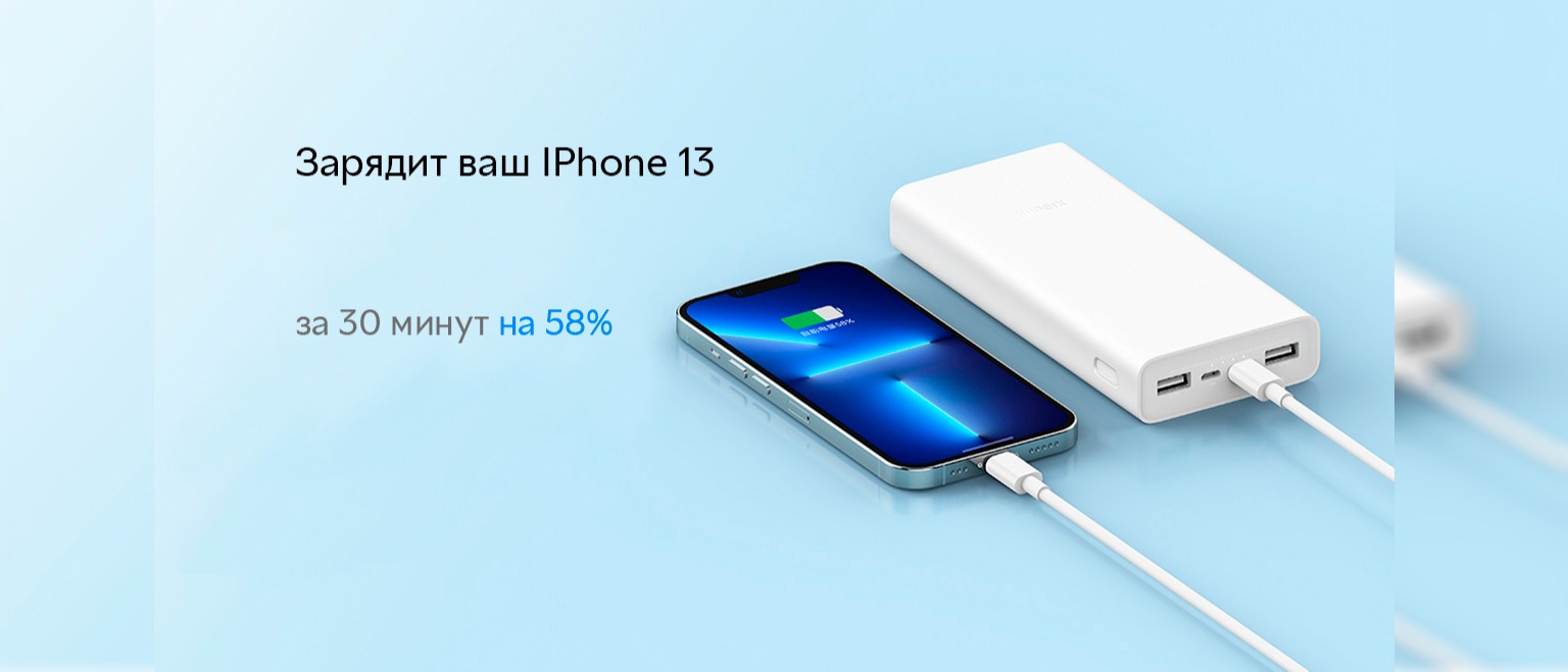 Внешний аккумулятор Xiaomi 22.5W 20000 mAh (2)