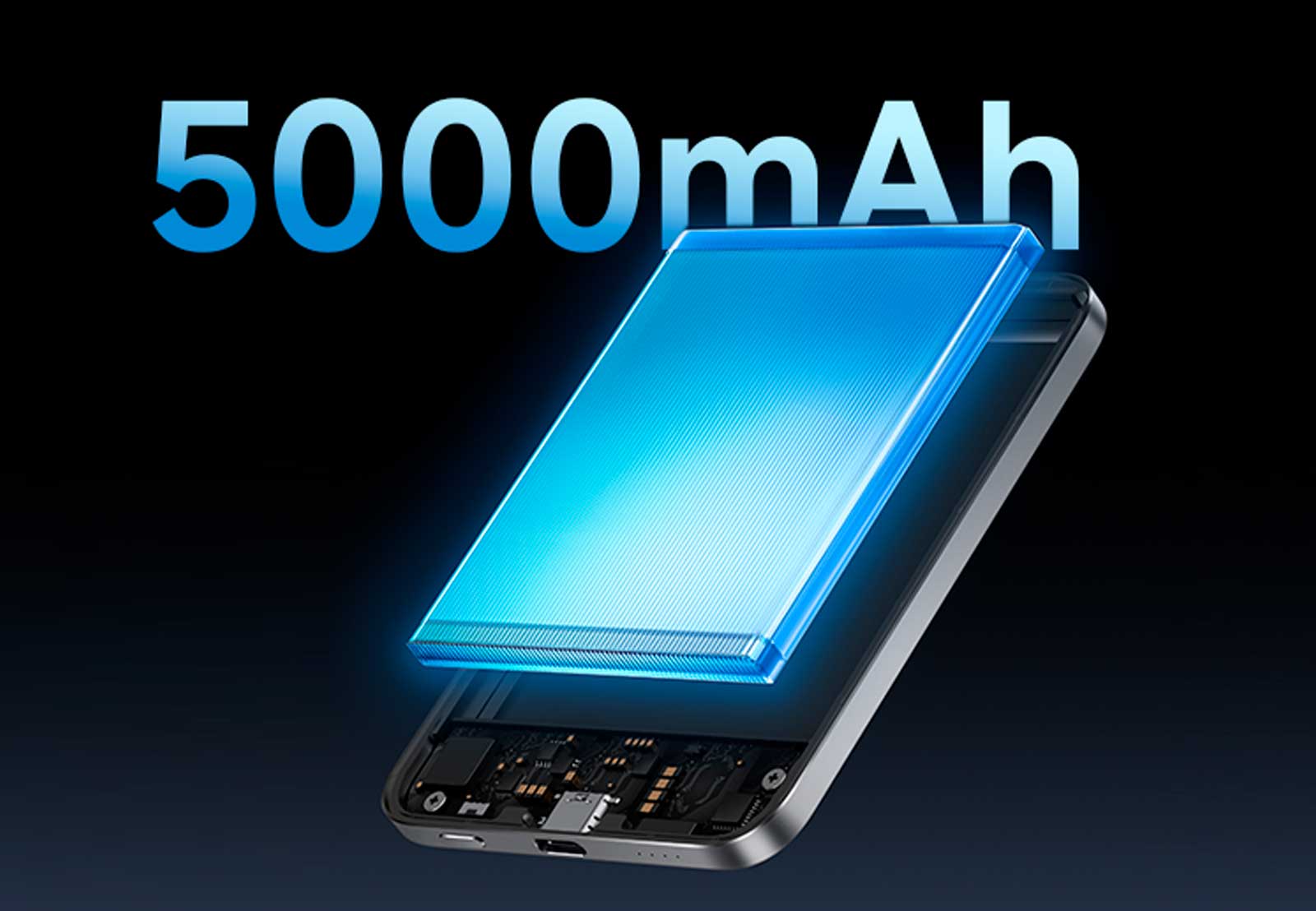 Внешний аккумулятор Xiaomi UltraThin Magnetic Power Bank 5000 15W (5)