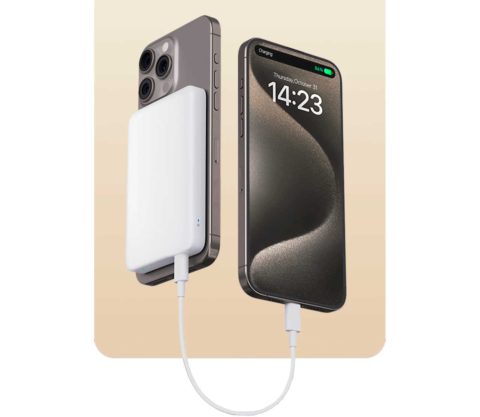 Внешний аккумулятор Xiaomi Magnetic Wireless Power Bank 7.5W 5000 mAh (6)