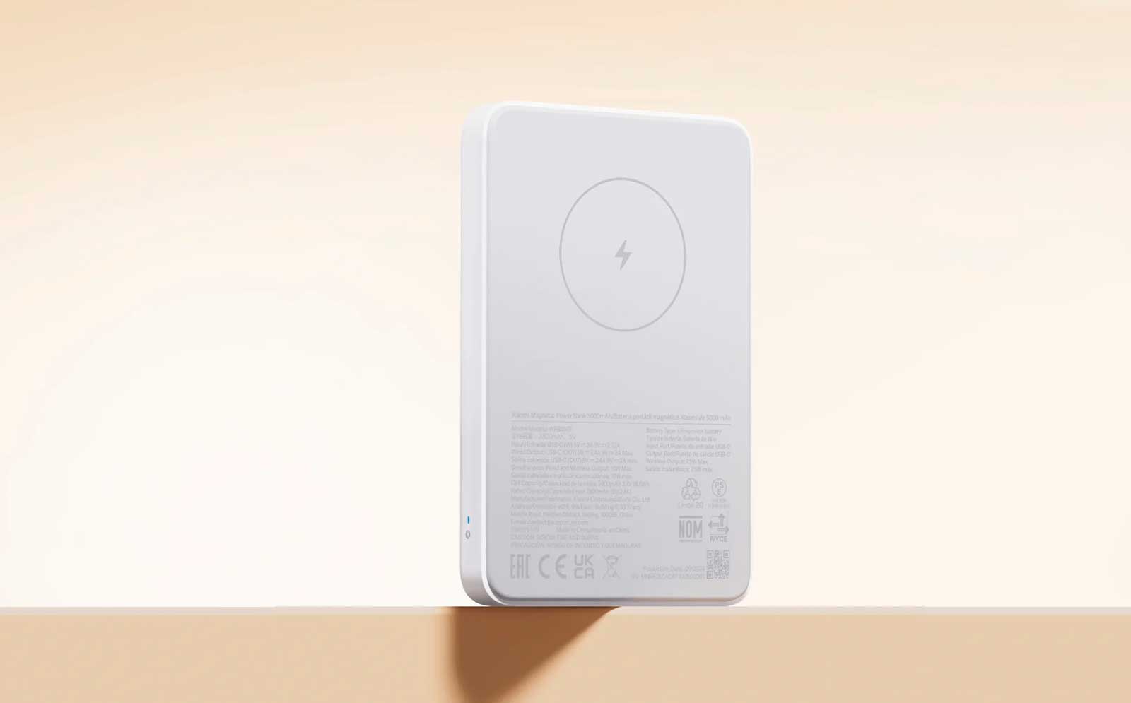 Внешний аккумулятор Xiaomi Magnetic Wireless Power Bank 7.5W 5000 mAh (1)
