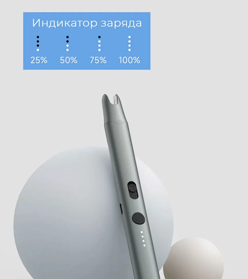 Плазменная зажигалка Xiaomi ATuMan Duka Plasma Ignition Pen (6)