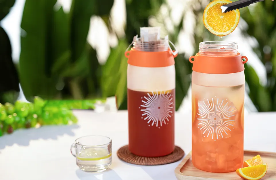 Спортивная бутылка для воды Xiaomi Custom Sports Bottle 1400 мл (2)