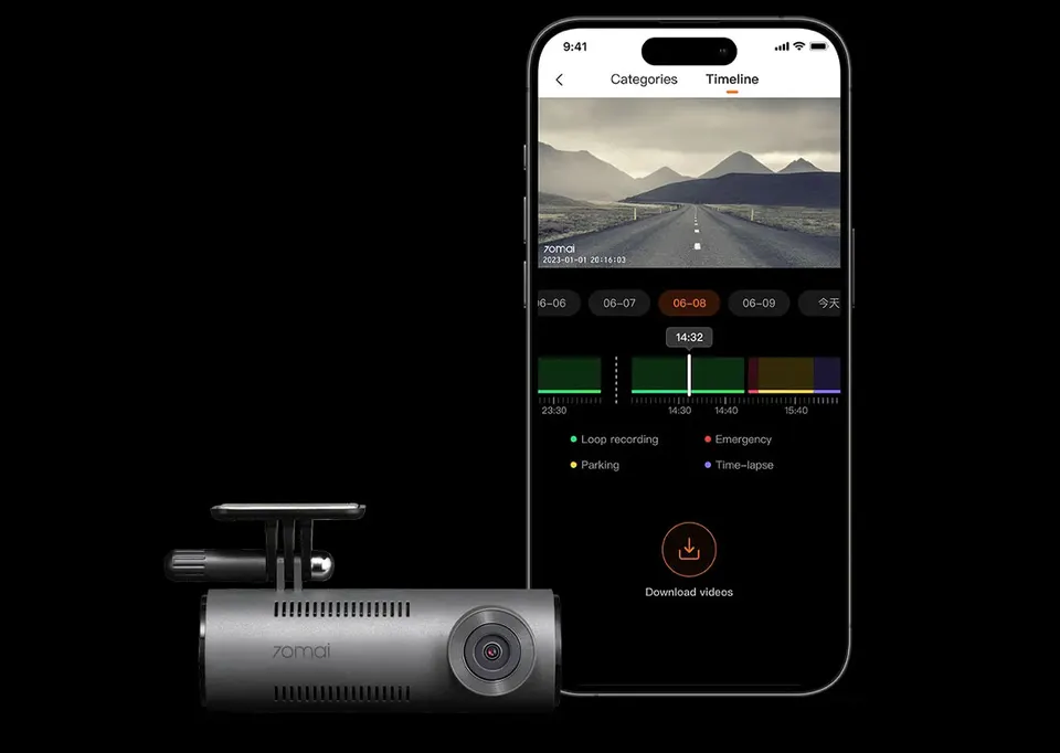 Видеорегистратор Xiaomi 70Mai Dash Cam M310 (6)