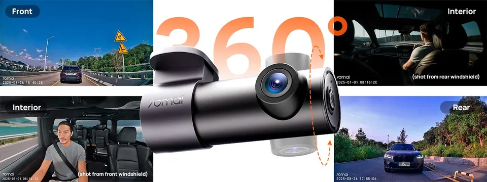 Видеорегистратор Xiaomi 70Mai Dash Cam M310 PLUS WITH 3K RESOLUTION (4)