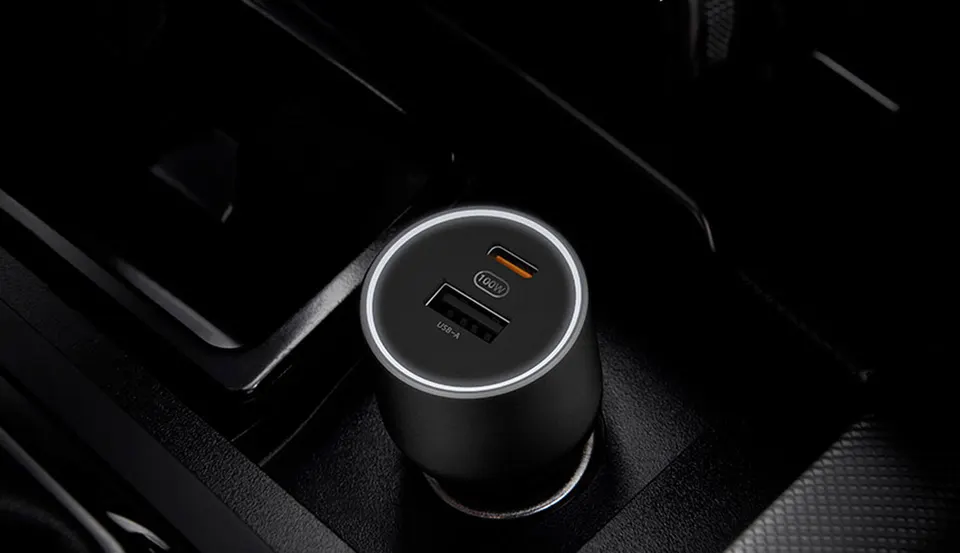 Автомобильное зарядное устройство Xiaomi Mi Car Charger 100W (1)
