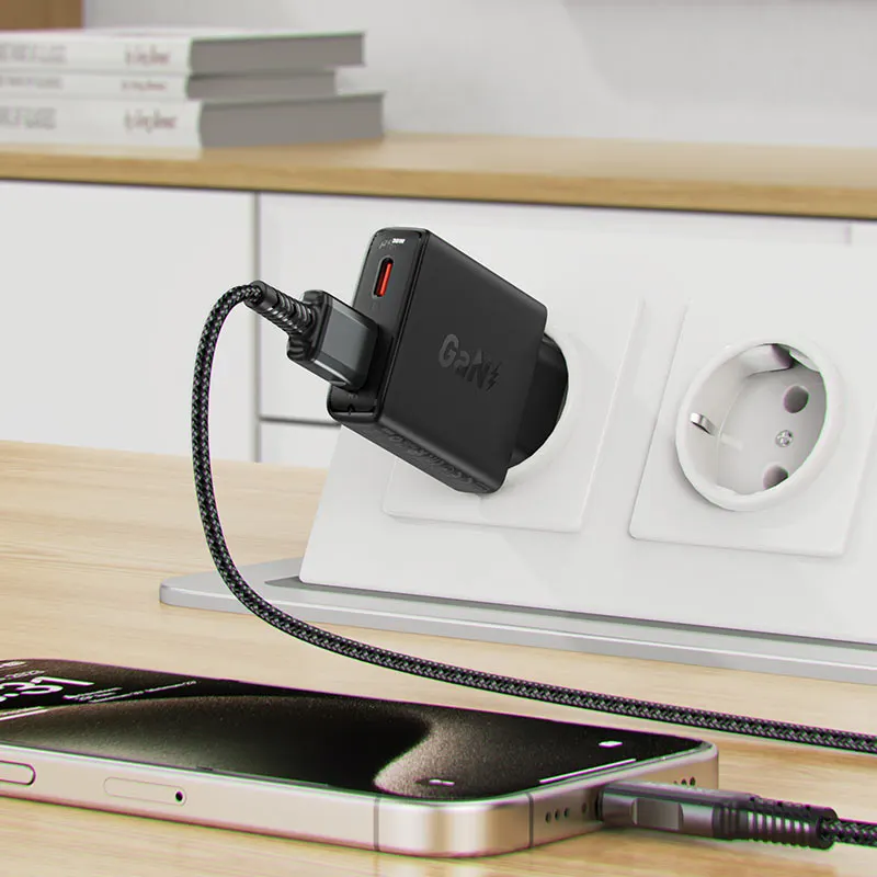Зарядное устройство Acefast A69 PD30W GaN USB-C  ULTRA-THIN (2)