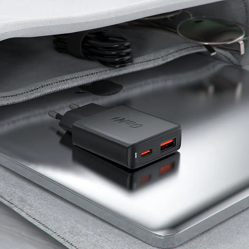 Зарядное устройство Acefast A69 PD30W GaN USB-C  ULTRA-THIN (1)