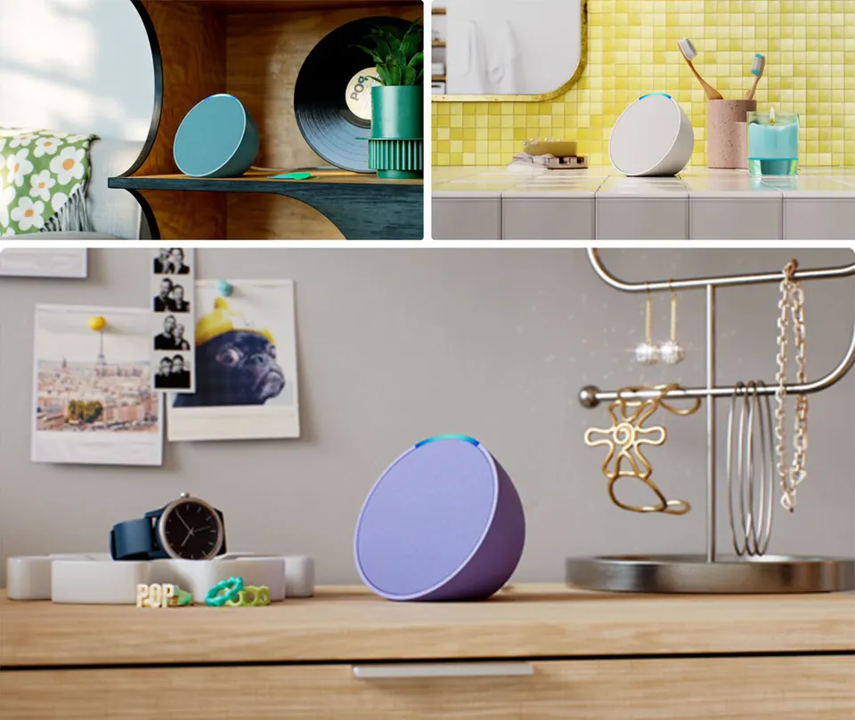 Беспроводная колонка Amazon Speaker Echo Pop (5)