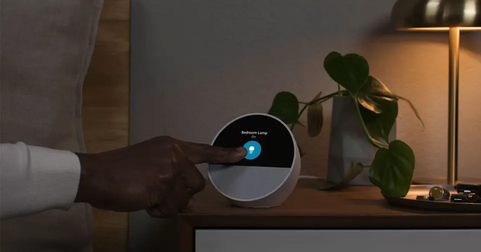 Беспроводная колонка Amazon Speaker Echo Spot (8)