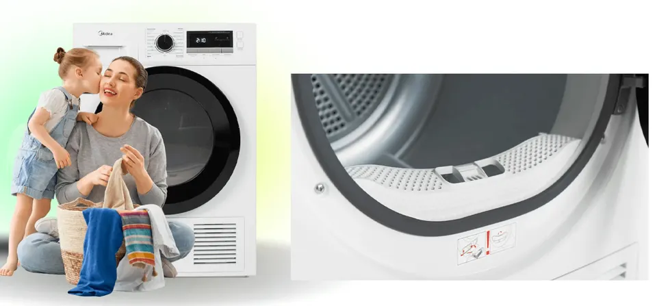 Сушильная машина Midea (MDG05C80/W-KZ) (3)