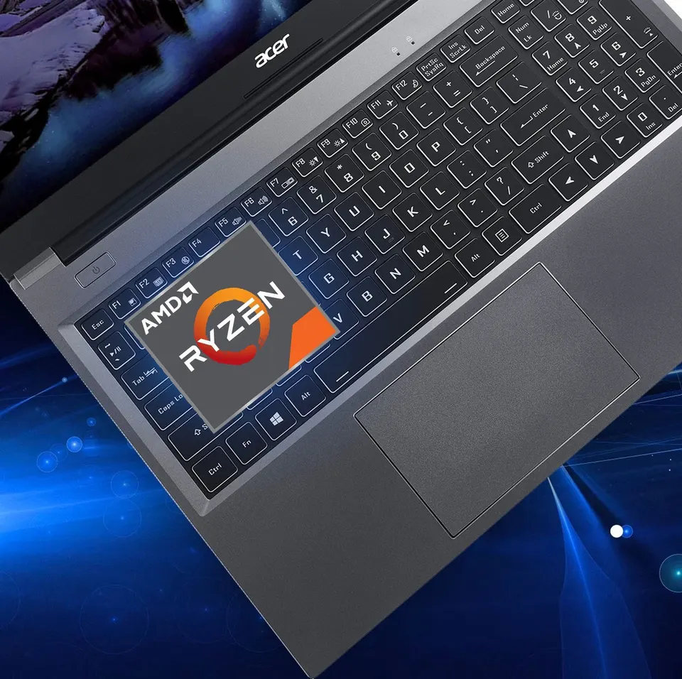 Ноутбук Acer Aspire Lite 15.6" AMD Ryzen 7 5700U/ Radeon RX Vega (16GB+512GB SSD) (2)
