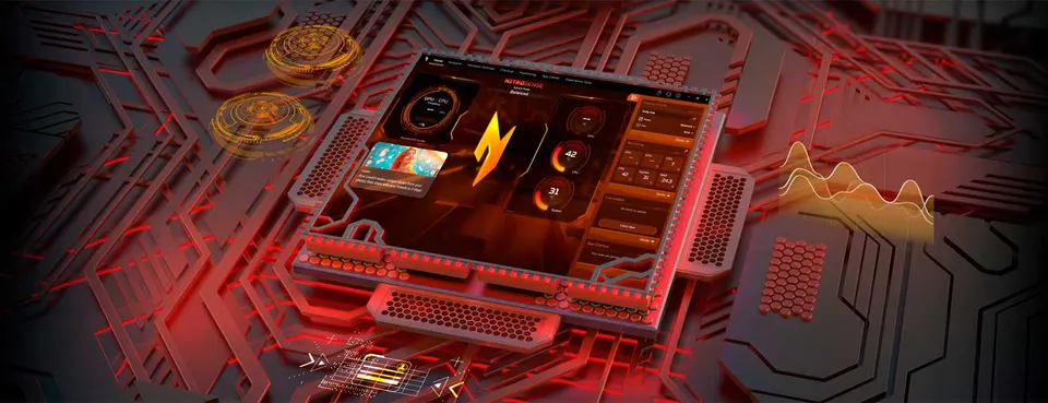 Ноутбук Acer Nitro V 16 AI ANV16-61-R0YW 16" WUXGA IPS 180Hz / AMD Ryzen AI 7 350 / NVIDIA GeForce RTX 5060 8GB (16GB + 1TB SSD) Win 11 (8)