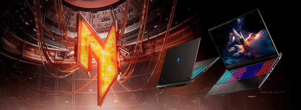 Ноутбук Acer Nitro V 16 AI ANV16-61-R0YW 16" WUXGA IPS 180Hz / AMD Ryzen AI 7 350 / NVIDIA GeForce RTX 5060 8GB (16GB + 1TB SSD) Win 11 (1)
