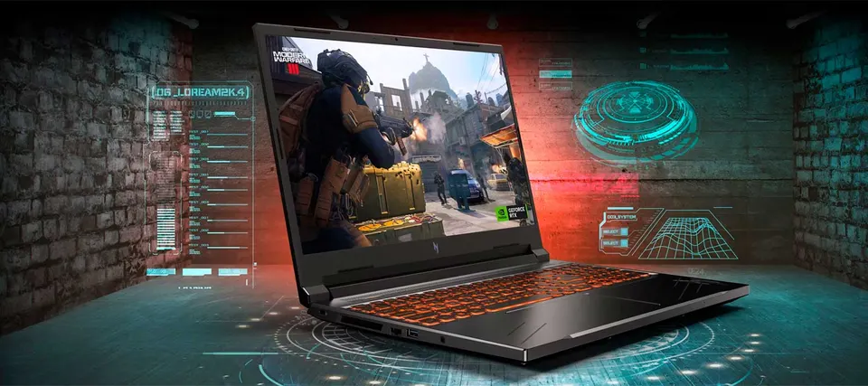 Ноутбук Acer Nitro V16 16.0'' 165Hz Intel Core i7-14650HX 14th Gen/ Nvidia Geforce RTX4060 8GB (16GB+512GB SSD) (4)