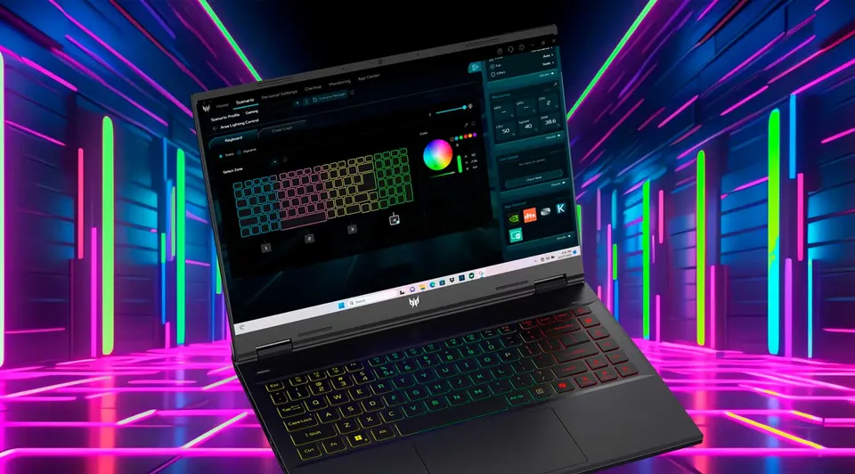 Ноутбук Acer Predator Helios Neo 14 14.5" 120Hz Intel Core Ultra 7 155H/ Nvidia Geforce RTX4070 8GB (16GB+1TB SSD) Win11 (8)