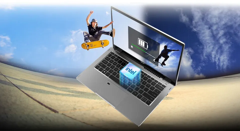 Ноутбук Acer Spin 3 A3 14'' X360 Touch Intel Core N305/ Intel UHD Graphics (8GB+256GB SSD) Win11 (4)