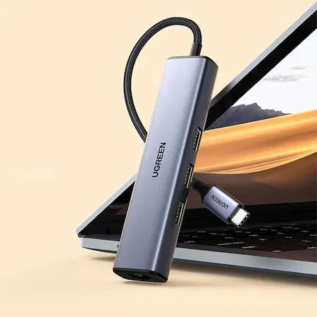 Универсальный адаптер UGreen Dock Adapter 20917 (CM475/USB-C) (1)