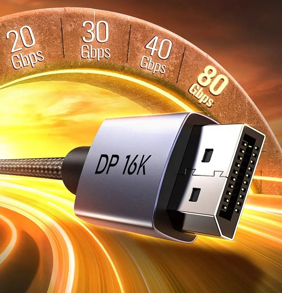 Кабель UGreen DisplayPort DP2.1 16K@60Hz 1.5m (35282) (4)