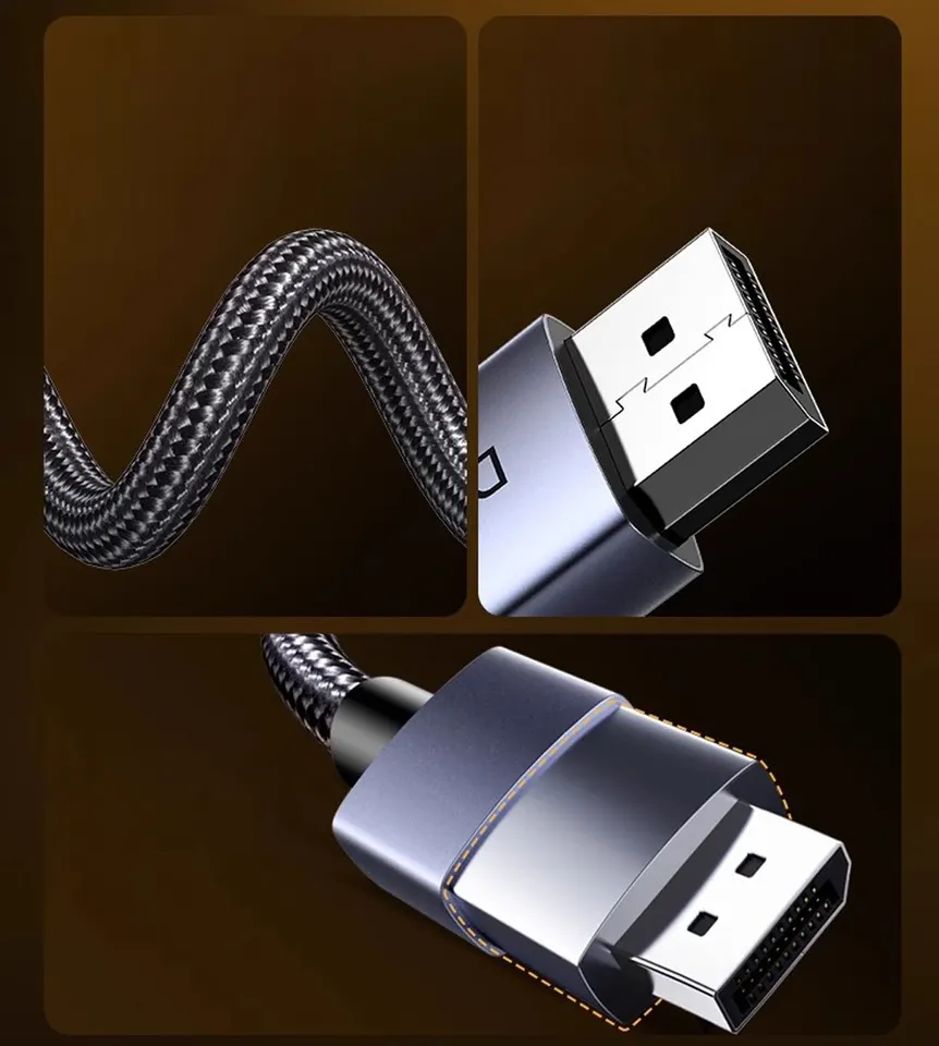 Кабель UGreen DisplayPort DP2.1 16K@60Hz 1.5m (35282) (5)