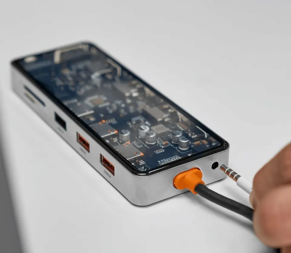 Адаптер-переходник Wiwu Cyber Hub 12 in 1 USB-C Hub (6)