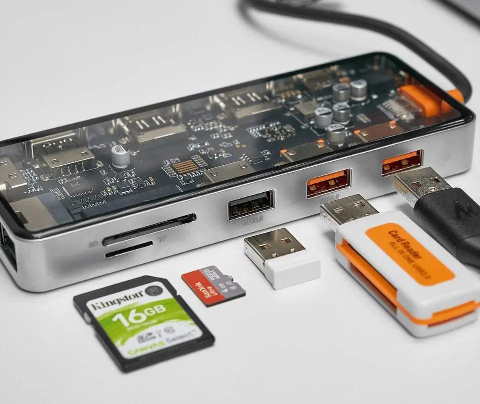 Адаптер-переходник Wiwu Cyber Hub 12 in 1 USB-C Hub (1)