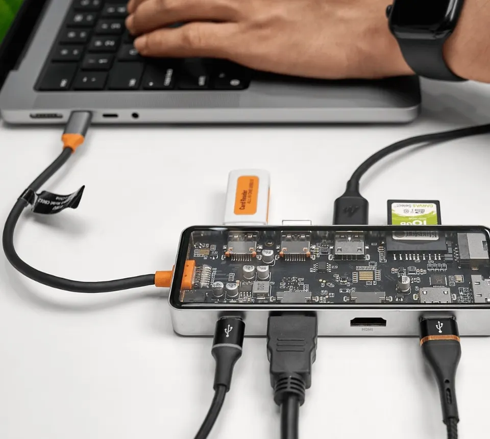 Адаптер-переходник Wiwu Cyber Hub 12 in 1 USB-C Hub (3)
