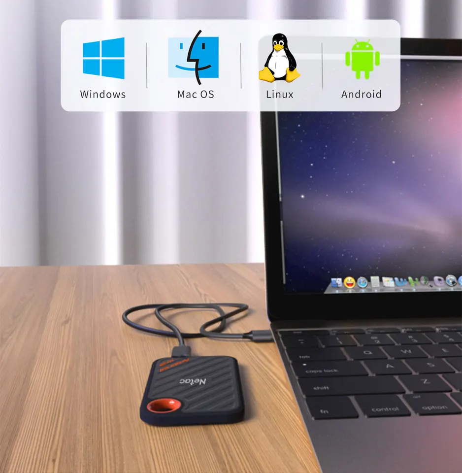 Внешний SSD Netac ZX20 512GB (1)