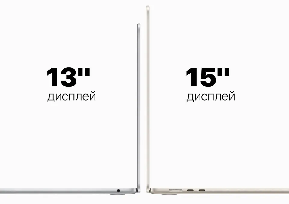 Ноутбук Apple MacBook Air 13" 2024 M3 8‑core CPU/10‑core GPU (16GB+512GB SSD) (3)