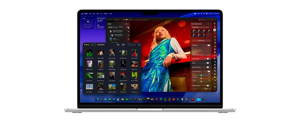 Ноутбук Apple MacBook Air 15.3" M5 10‑core CPU/ 10‑core GPU (24GB+1000GB SSD) (4)