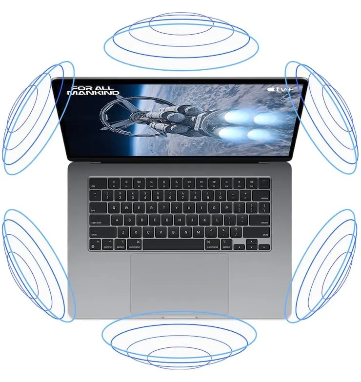 Ноутбук Apple MacBook Air 15.3" 2023 Apple M2 8-core CPU 10-core GPU (8+256GB) (6)
