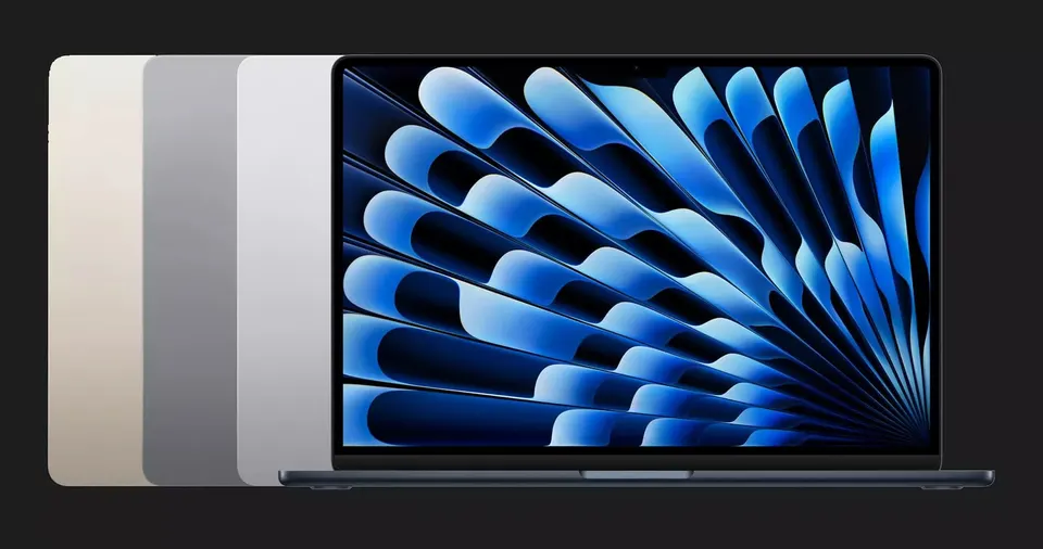 Ноутбук Apple MacBook Air 15.3" 2023 Apple M2 8-core CPU 10-core GPU (8+256GB) (1)