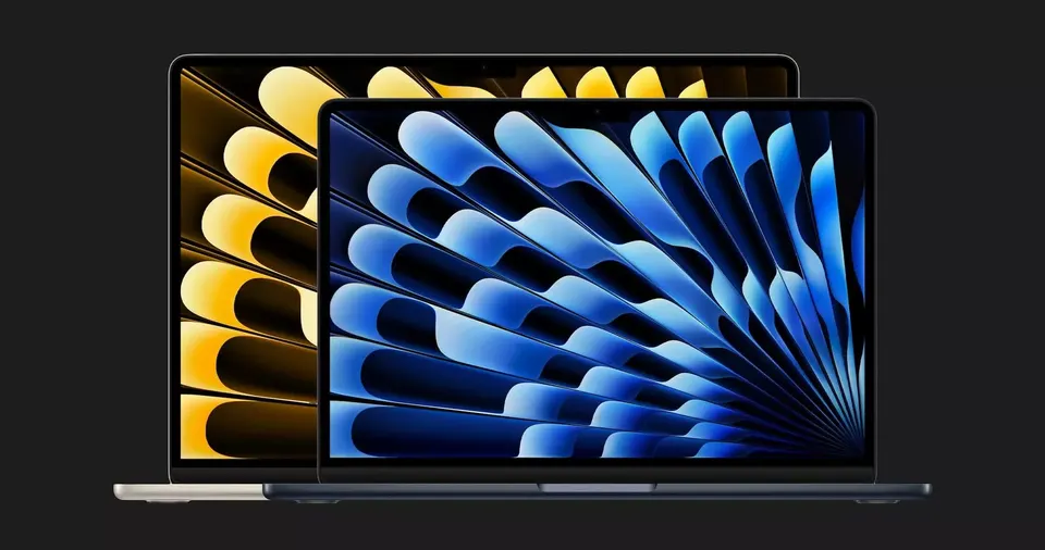 Ноутбук Apple MacBook Air 15.3" 2023 Apple M2 8-core CPU 10-core GPU (8+256GB) (2)