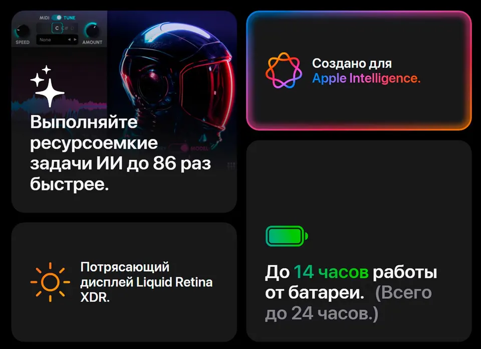 Ноутбук Apple MacBook Pro 14.2" M5 Pro 15‑core CPU/ 16‑core GPU (24GB+1TB SSD) (2)